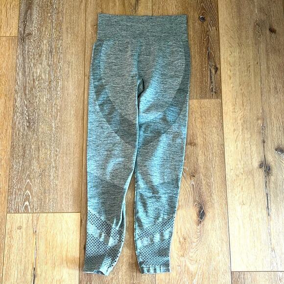 Victorias Secret PINK heathered green leggings | Small - Picture 1 of 7